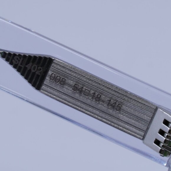 Saint Laurent SL402 008 Sunglasses Transparent Square Frame, Green Lenses - Picture 5 of 12